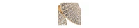 Sohi Crystal Fan Cuff Bracelet