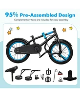 Kids Bike with Adjustable Handlebar and Saddle