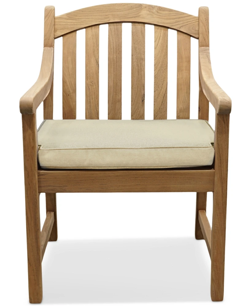Bristol Teak Outdoor Dining Chair, Created for Macy's