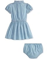 Polo Ralph Lauren Baby Girls Chambray Dress