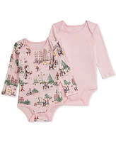 Polo Ralph Lauren Baby Girls 2-Pk. Cotton Bodysuits