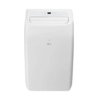 Lg 10,000 Btu Smart Wi-Fi Portable Air Conditioner with Lcd Remote - White