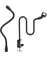 ZealSound Microphone Arm Stand H1 19 and T13-us Black Bundle