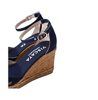 Estartit Canvas Espadrille Wedges