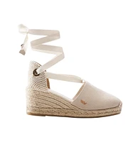 Escala Canvas Espadrille Wedges