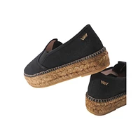 Castell Canvas Espadrille Platforms
