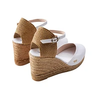Satuna Limited Edition Canvas Espadrille Wedges