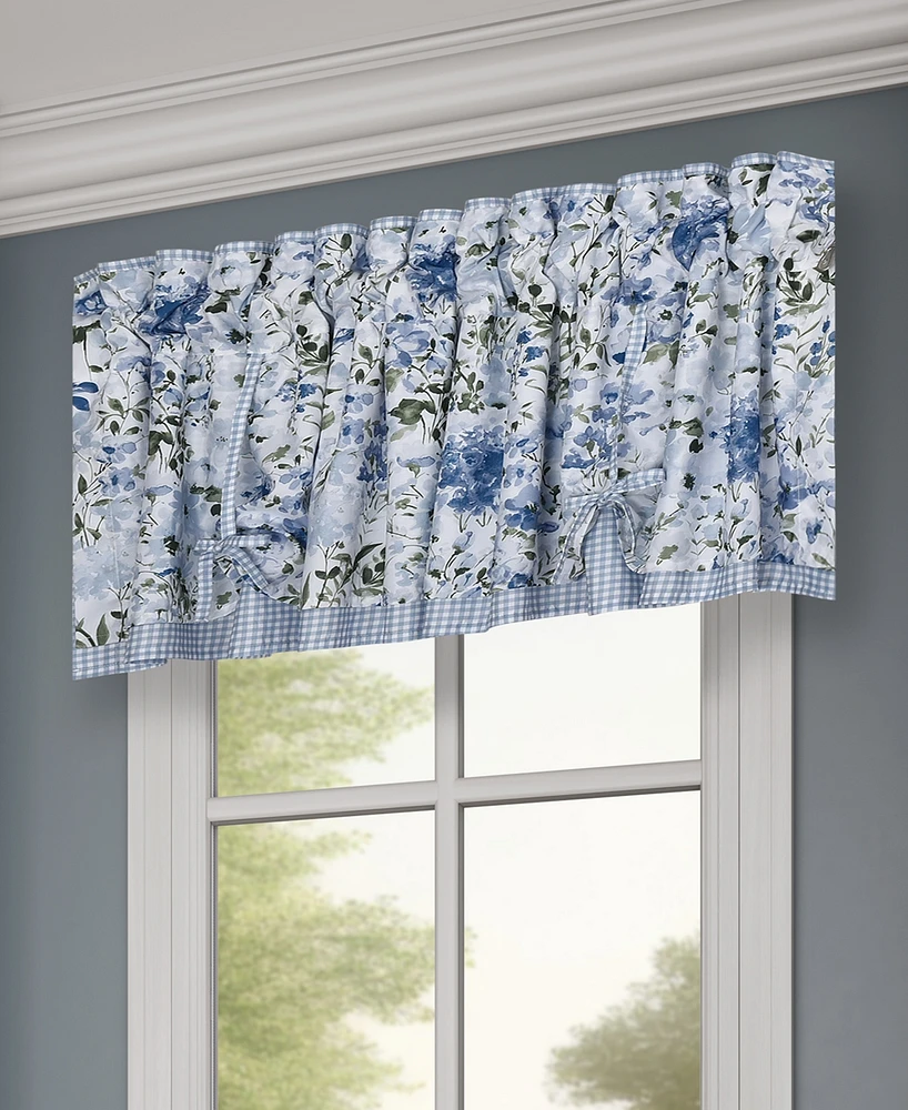 Royal Court Kourtney Tie-Up Window Valance, 18" x 72"