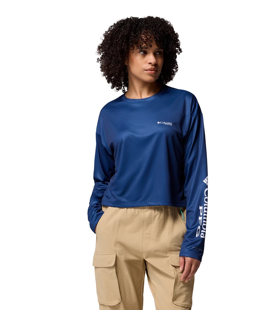 Columbia Women's Tidal Light Pfg X Bentley Long Sleeve Top