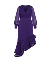 City Chic Plus Antoinette Maxi Dress
