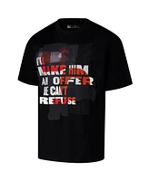 Freeze Max Men's Black The Godfather Offer T-Shirt