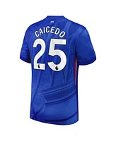 Nike Men's Moses Caicedo Blue Chelsea 2025/26 Home Replica Player Jersey