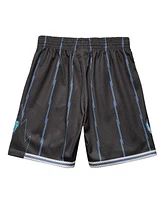 Mitchell & Ness Men's Black Toronto Raptors 1998-99 Hardwood Classics Tie-Dye Swingman Shorts