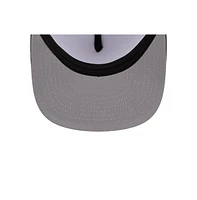 New Era Men's Black Pittsburgh Pirates Team Horizon 9FIFTY A-Frame Trucker Snapback Hat