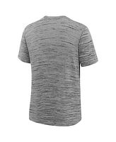 Nike Big Boys and Girls Heather Charcoal Houston Texans Sideline Velocity Performance T-Shirt