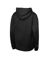 Mitchell & Ness Big Boy's and Girl's Black Phoenix Suns Hardwood Classics Lightweight Thermal Long Sleeve Hoodie T-Shirt