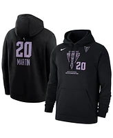 Nike Men's Kate Martin Black Golden State Valkyries Explorer Edition Name Number Pullover Hoodie