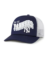 '47 Brand Men's Navy New York Yankees Meander Foam Trucker Snapback Hat