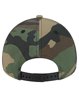 New Era Men's Camo Tennessee Titans Mystic Camo A-Frame 9FORTY Adjustable Hat