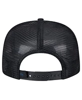 New Era Men's Black Toronto Blue Jays Score Check 9FIFTY A-Frame Trucker Snapback Hat