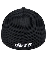 New Era Men's Black York Jets Active Camo 39THIRTY Flex Hat
