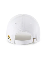'47 Brand Women's White Pittsburgh Pirates Flower Power Clean Up Adjustable Hat