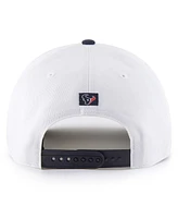 '47 Brand Men's White Houston Texans Patriotic Overhand Hitch Adjustable Hat