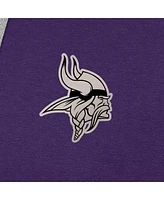 Antigua Men's Purple Minnesota Vikings Brushed Carbon Victory Pullover Hoodie
