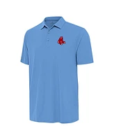 Antigua Men's Powder Blue Boston Red Sox Era Polo Shirt