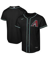 Nike Big Boys and Girls Black Arizona Diamondbacks Alternate Replica Jersey