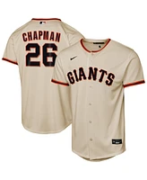 Nike Big Boys and Girls Matt Chapman Cream San Francisco Giants Home Replica Jersey