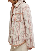 Free People Women's Quilted Alexie Jacket