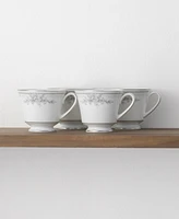 Noritake Sweet Leilani Set of 4 Cups, Service For 4
