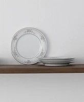 Noritake Sweet Leilani Set of 4 Bread Butter and Appetizer Plates, Service For 4
