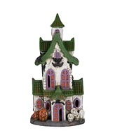 Northlight 22.75" Led Lighted Haunted House with Skulls Halloween Decoration