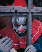 Northlight 47" Creepy Clown Scary Window Halloween Decoration