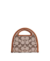 Coach Crystal Top Handle Card Case Wallet