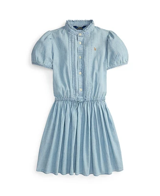 Polo Ralph Lauren Big Girls Chambray Dress