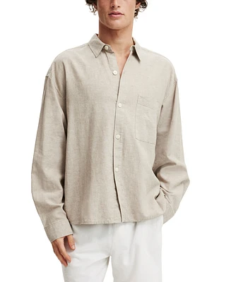 Cotton On Men's Eli Long Sleeve Shirt