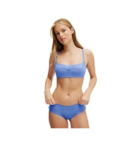 Cotton On Women's Sabrina Lace Scoop Bralette