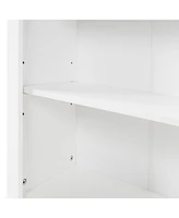 Casainc 67.7"H Tall Bathroom Cabinet with Drawer, Adjustable Shelf, Painted Mdf