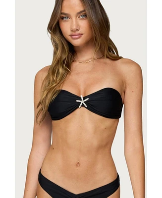 Edikted Women's Starfish Bandeau Bikini Top