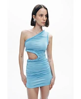 Nocturne Women's Twist and Ruched Mini Dress