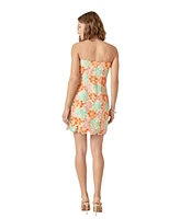 endless rose Women's Rhinestone Lace Dress