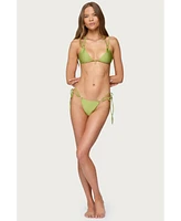 Edikted Women's Neve String Bikini Bottom