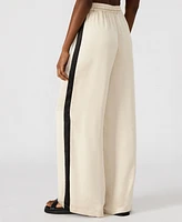 Steve Madden Women's Moxie Side-Striped Pants