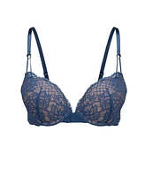 Adore Me Women's Josie Push Up Plunge Bra