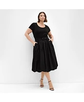 City Chic Women's Paris Love Dress