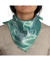 Bioworld Lightweight Satin Paisley Print 22"x22" 6-Pack Bandana Set
