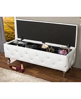 Baylie Storage Ottoman